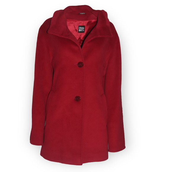 Cinzia Rocca Jackets & Blazers - Cinzia Rocca Angora Wool Coat Size 14